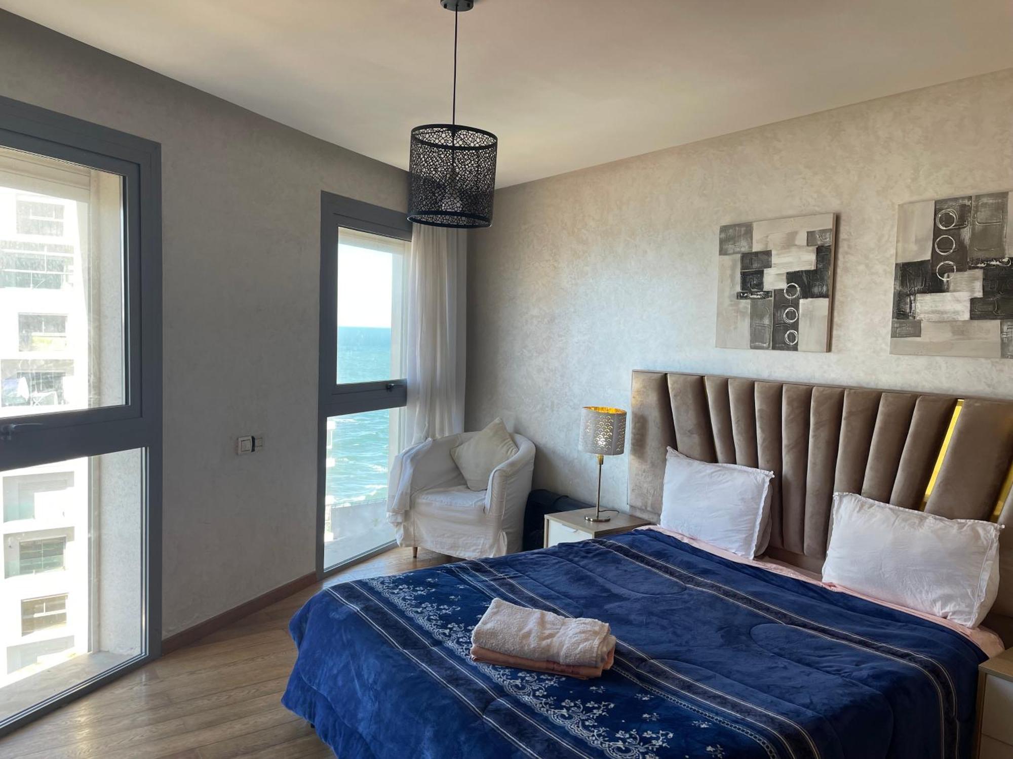 Belle-Vue Sur Mer A Casa-Marina 9Eme Etage Kazablanka Dış mekan fotoğraf